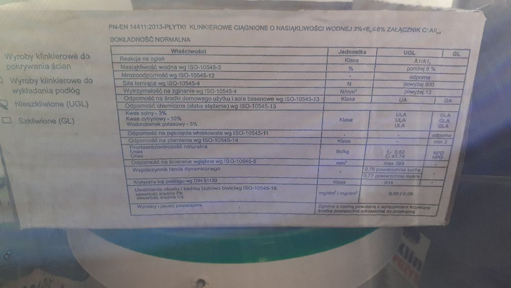 Płytki klinkierowe Karmazynowa wyspa Przysucha
