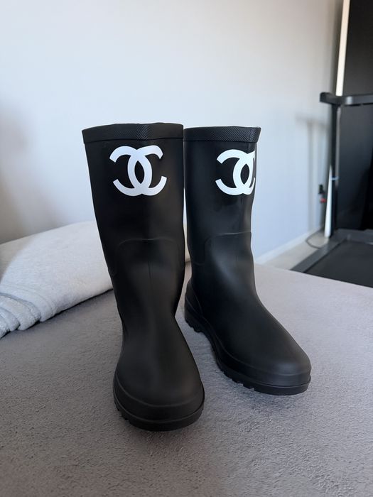 Modne kalosze chanel