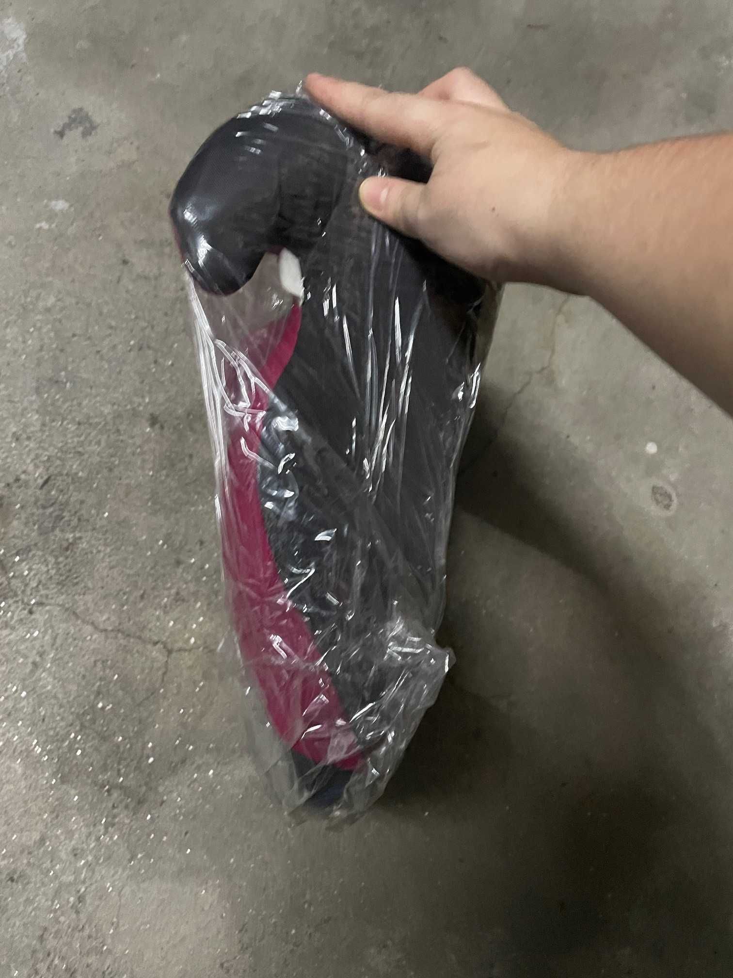 Acento elevatório de carro para criança, cor-de-rosa