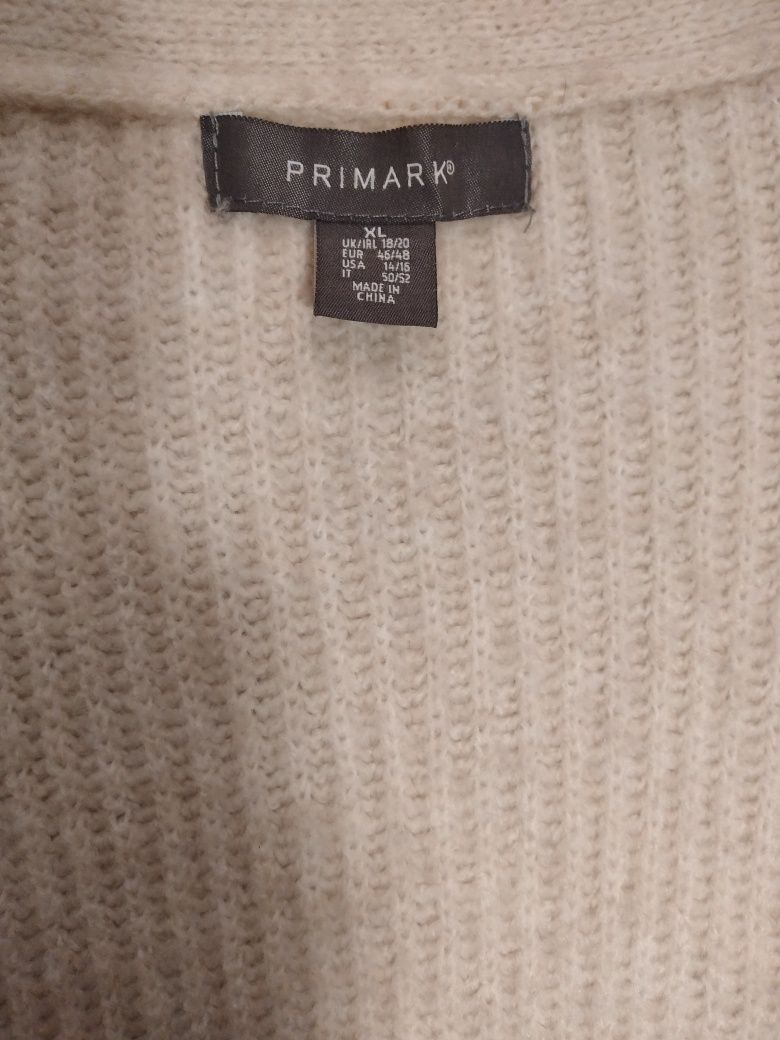 Długi sweter xl primark