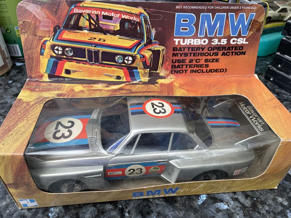 Carrinho bmw turbo 3.5 csl unimax vintage