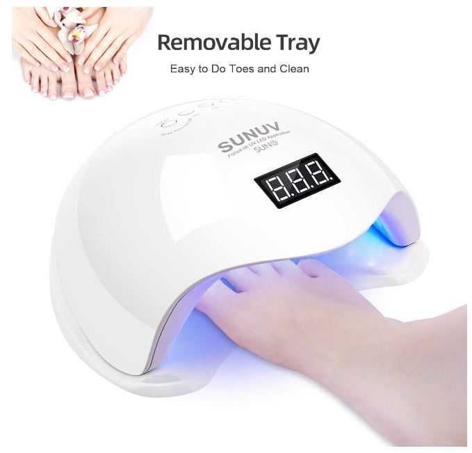 SUNUV Lampa LED UV do paznokci, 36 W Smart 2.0