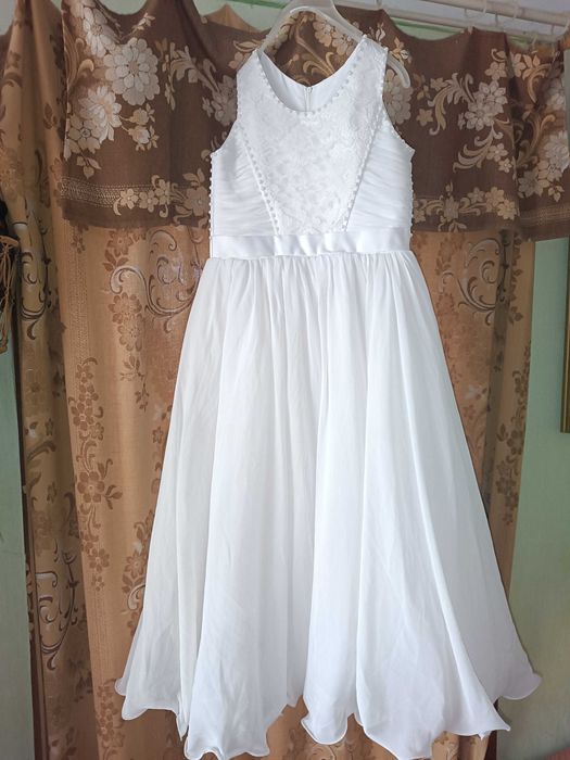 Розкішне плаття на перше причастя,випускний для дівчинки 8-12 років