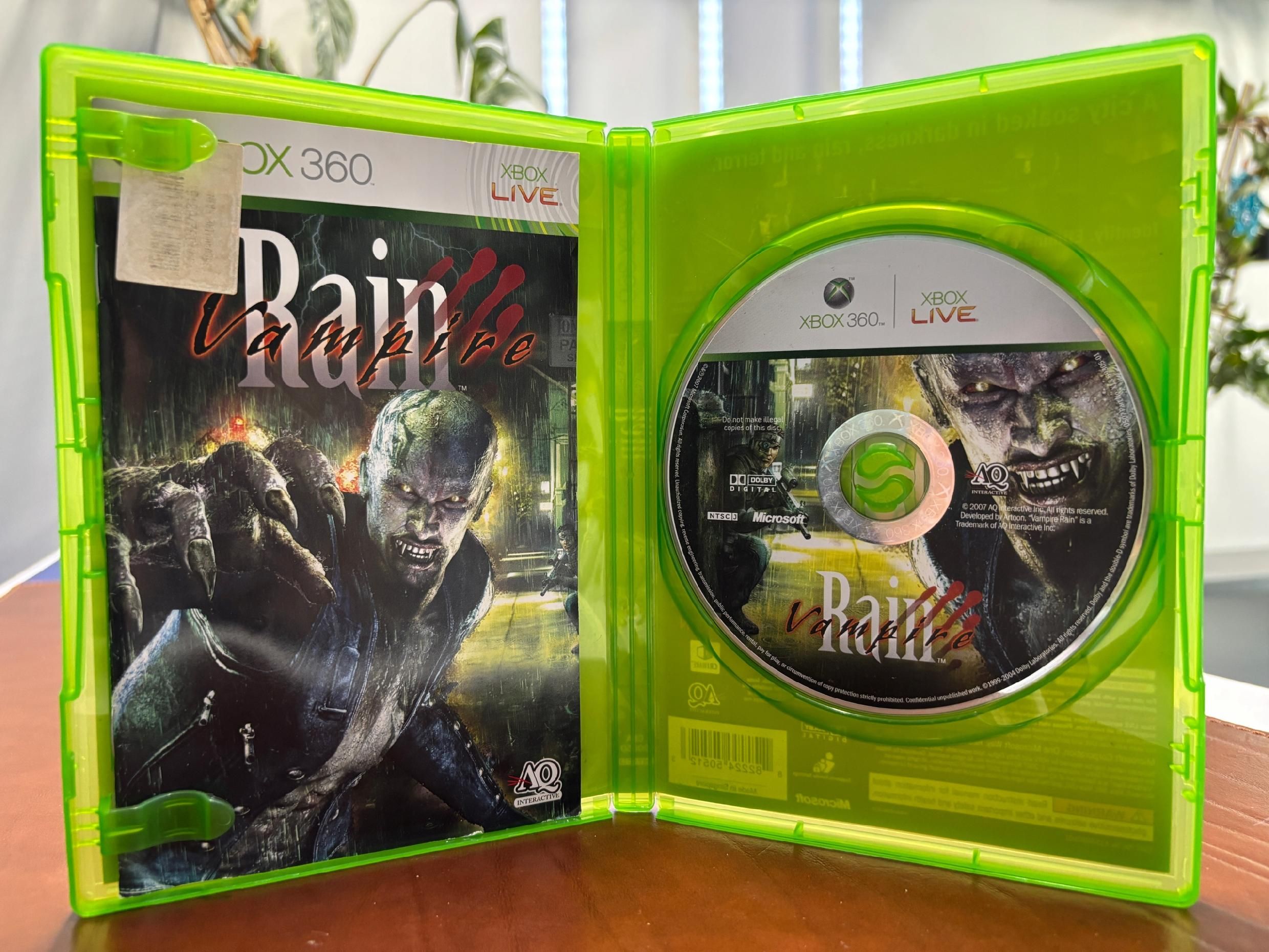 Xbox 360 Vampire Rain