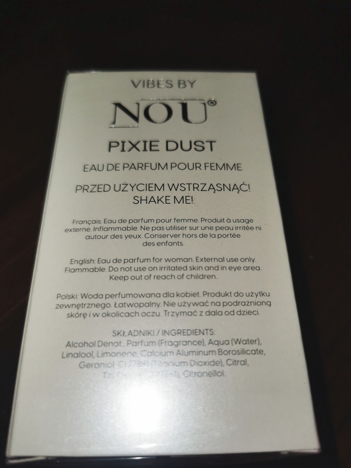 Nowe perfumy z brokatem 30ml Pixie Dust Rossman piżmo malina