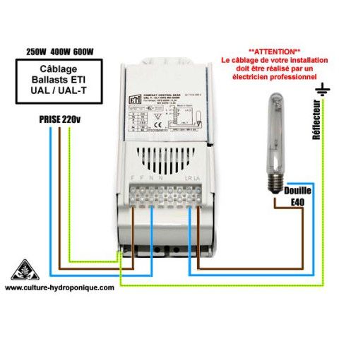 Електромагнітний баласт 400W ETI CONTROL GEAR ДНАТ