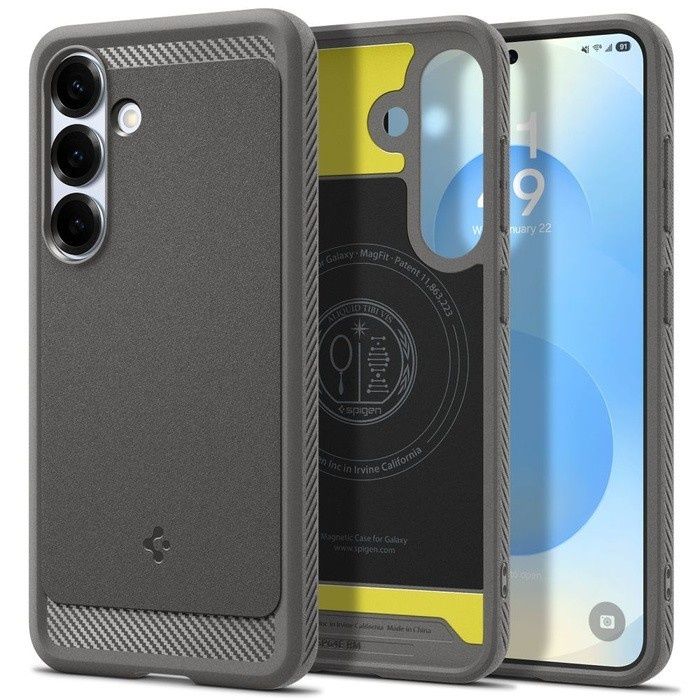 Оригінальний чохол Spigen Rugged Armor для Samsung Galaxy S25