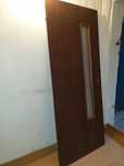 Drzwi  80 cm wewnętrzne pokojowe + futryna kolor orzech/wenge