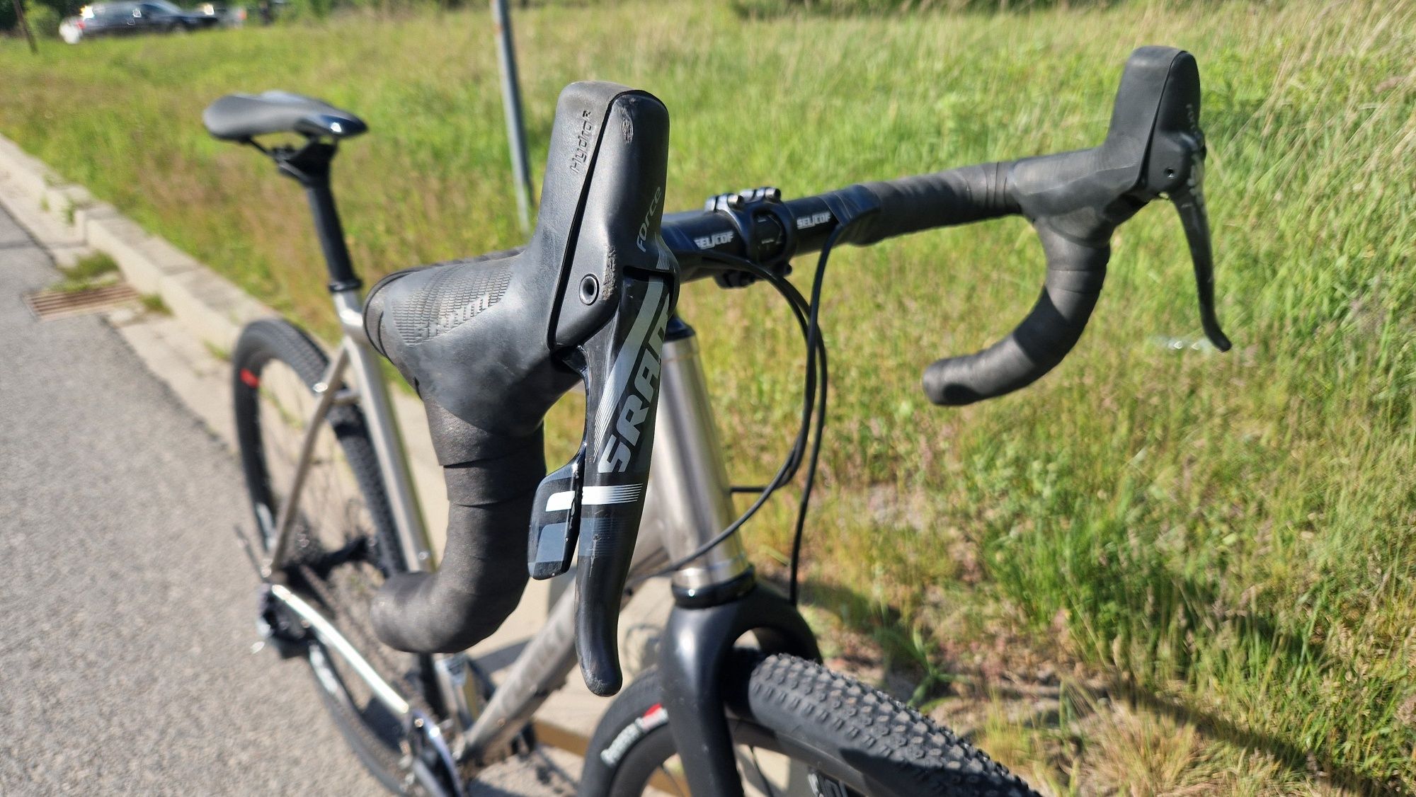 Gravel PLANET X Tempest Ti - XL - Rama tytanowa Sram 1x11