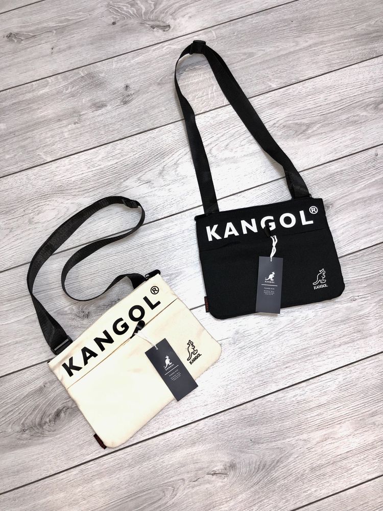 Сумка месенджер kangol canvas tote bag pinco