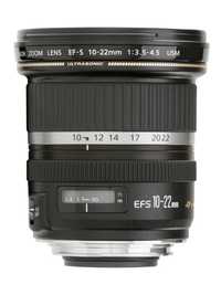 Objectiva Canon EF-S 10-22mm USM (Abertura: f/22 - f/3.5-4.5) + Filtro