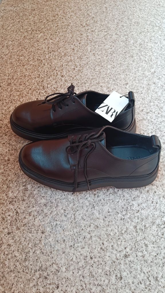 Базові туфлі - дербі 44р zara man