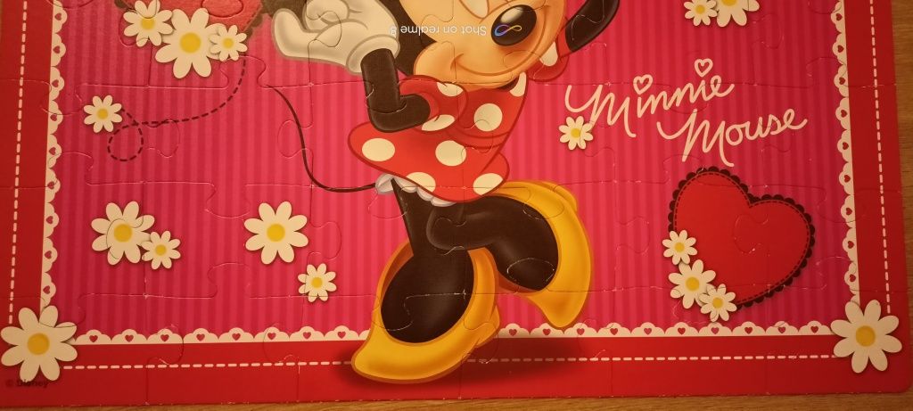 Puzzle Maxi Myszka Minnie