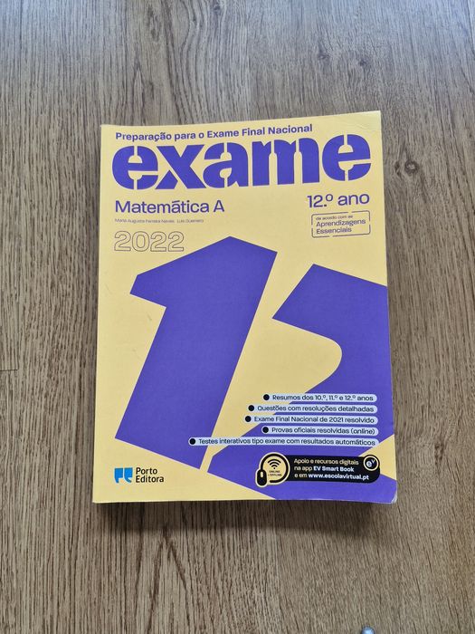 Preparação para exame nacional de matemática A 12°ano