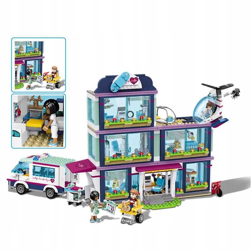 871EL. Nowy Zestaw Szpital w Heartlake do LEGO Friends 41318