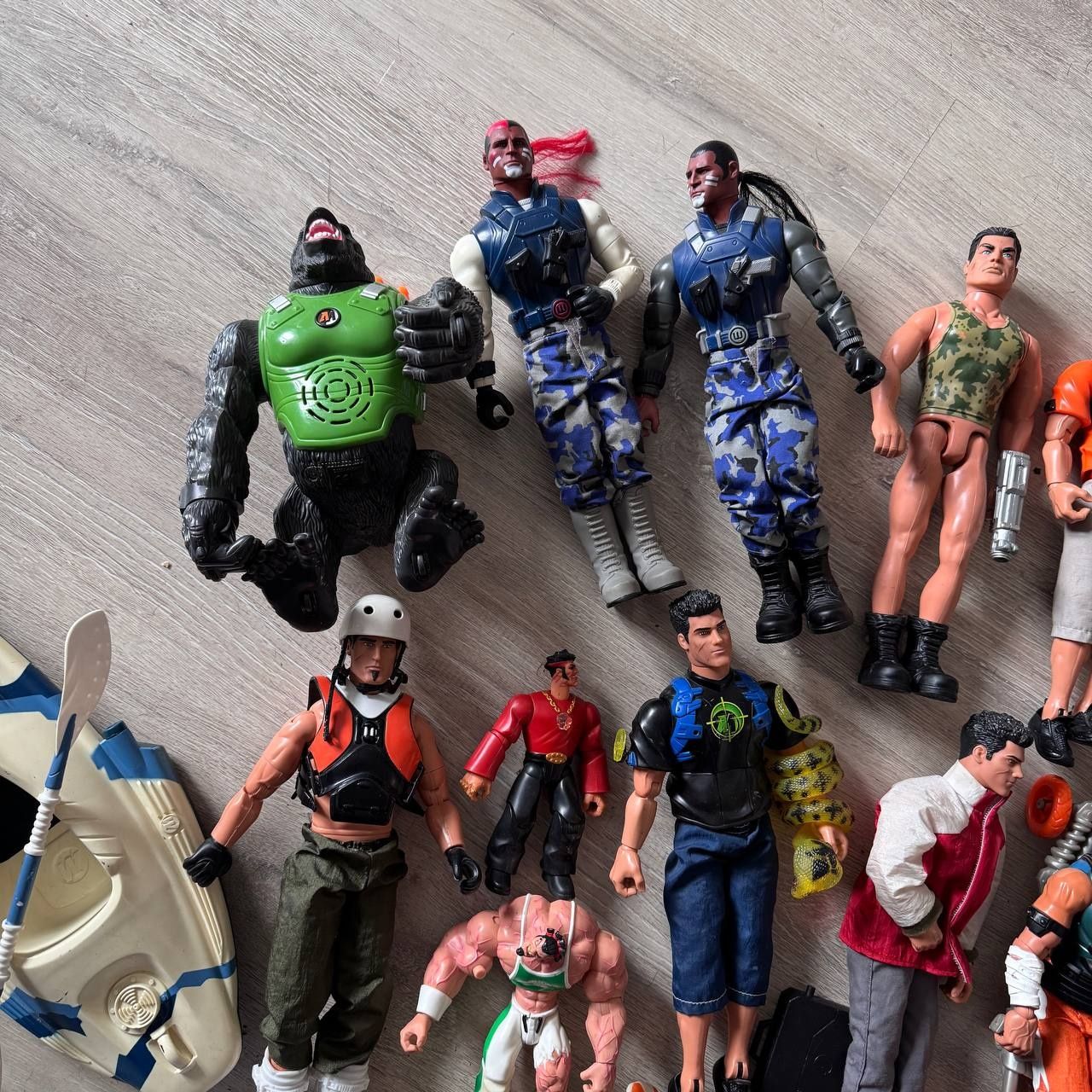 Kolekcja Figurek Action Man 17 szt + dodatki