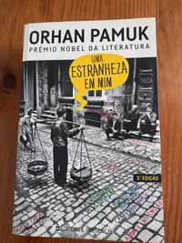 Livro “Uma estranheza em mim” de Orhan Pamuk (Prémio Nobel)