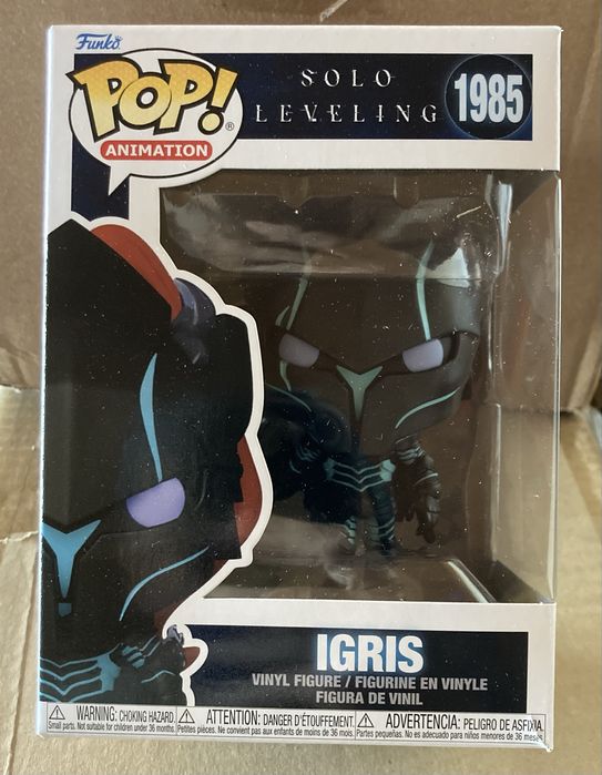Funko pop Solo Leveling Igris 1985