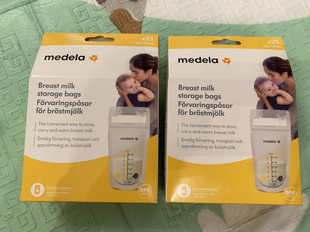 Пакети для зберігання/заморожування зцідженого молока Medela