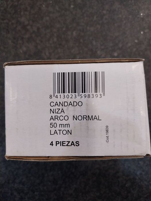 Cadeados latão 50mm