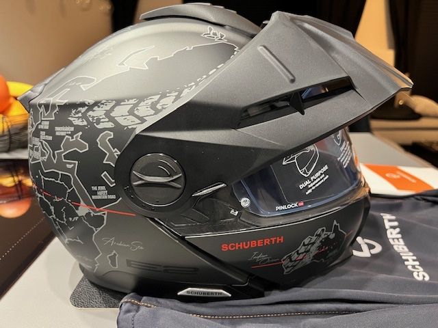 Nowy Kask motocyklowy Schuberth E2 Atlas anthracite rozmiar 55
