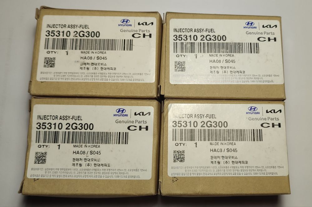 35310 2G300 форсунки Hyundai/Kia 35310-2G300 4 шт. Комплект