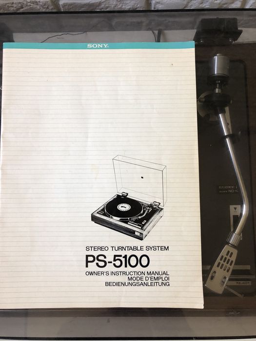 Sony PS-5100 gramofon vintige