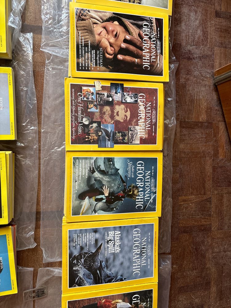 Coleção Revistas National Geographic - 76 a 94