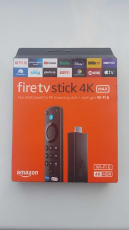 Приставка Amazon TV Fire Stick 4K MAX новая медиаплеер box смарт