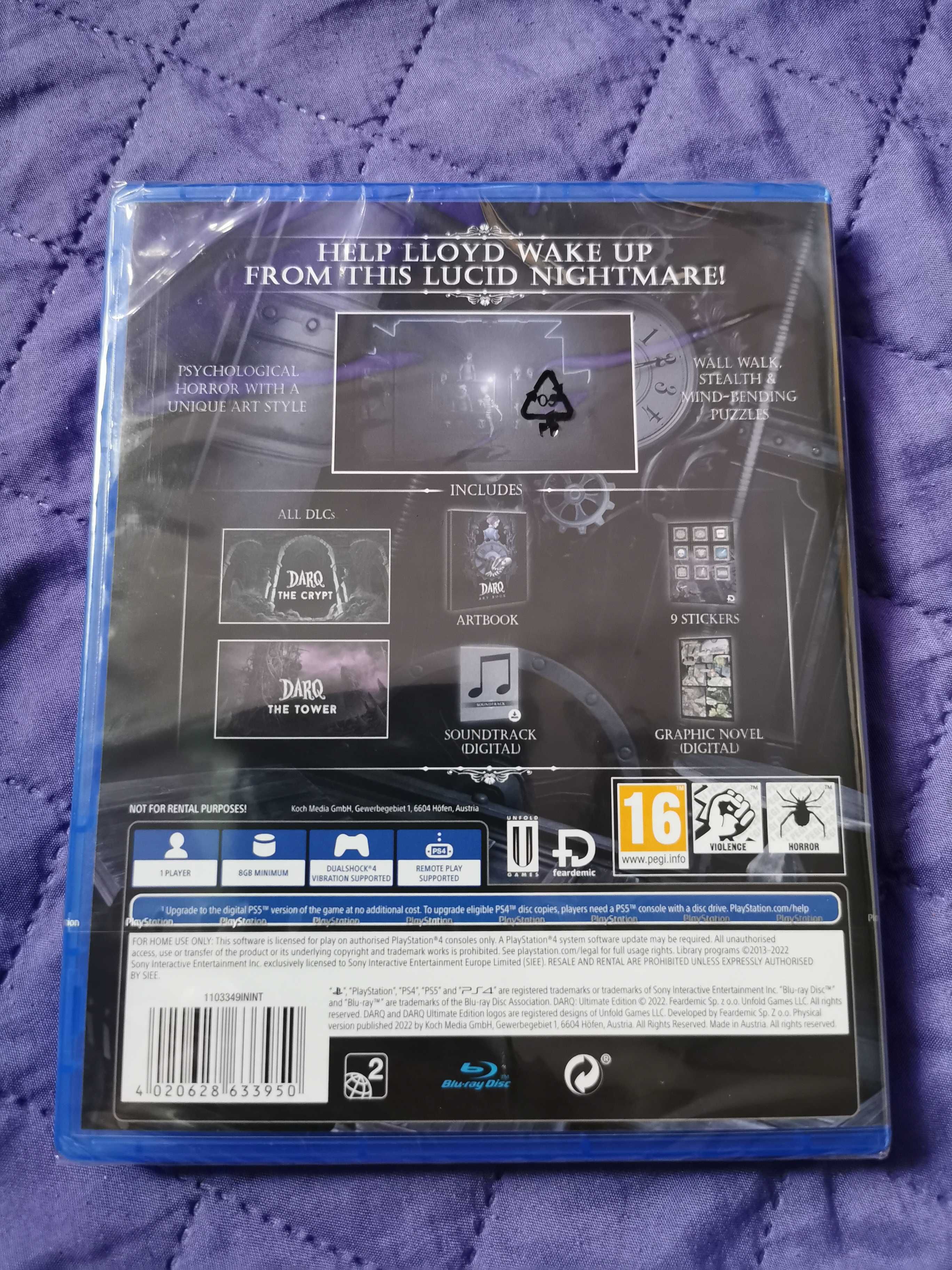 DARQ - ULTIMATE Edition - PL - PS4 - NOWA!
