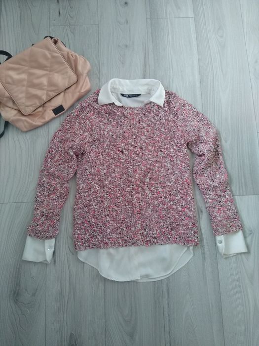 Kolorowy sweter Stradivarius S