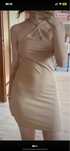 Sukienka mini bodycon obcisła dopasowana H&M