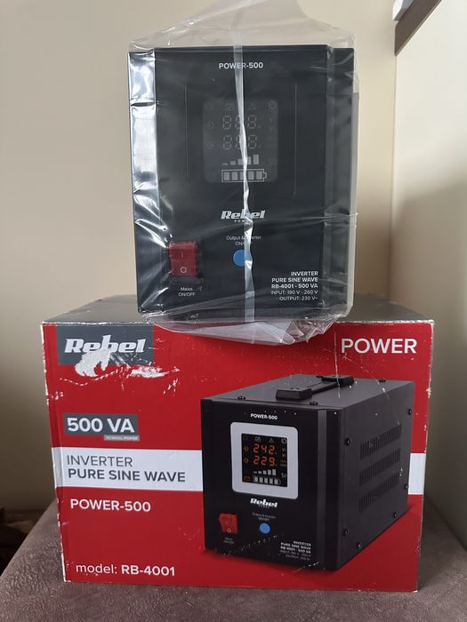 Zasilacz awaryjny Rebel POWER-500 przetwornica RB-4001