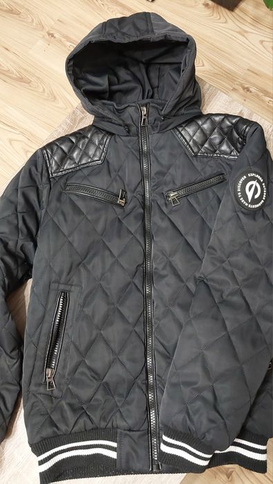 Męska młodzieżowa kurtka zimowa bomberka SMOG r.S