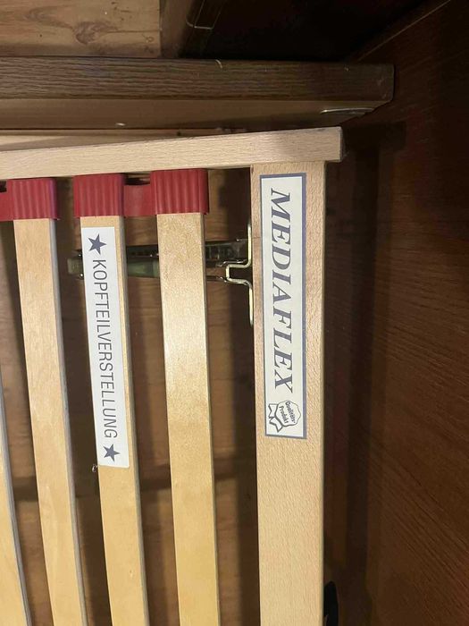 Komplet 2x Stelaż Ortopedyczny 100x200 – Regulowany Zagłówek i Nogi