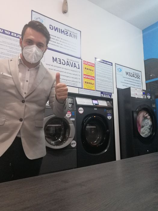 Self service lavandaria Líder de mercado em Portugal