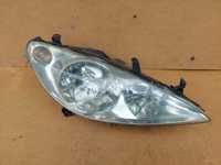 Peugeot 307 Lampa Prawy przód przednia Europa