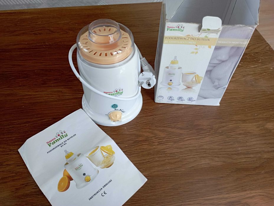 Podgrzewacz do butelek ze sterylizatorem