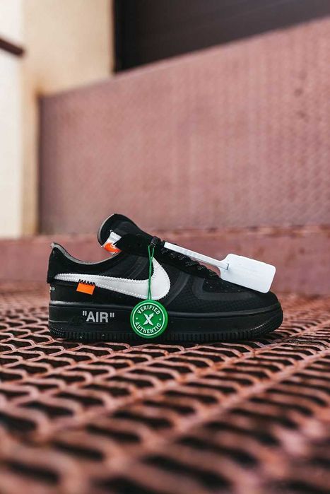 Кросівки Nike Air Force 1 x OFF-White Premium Black