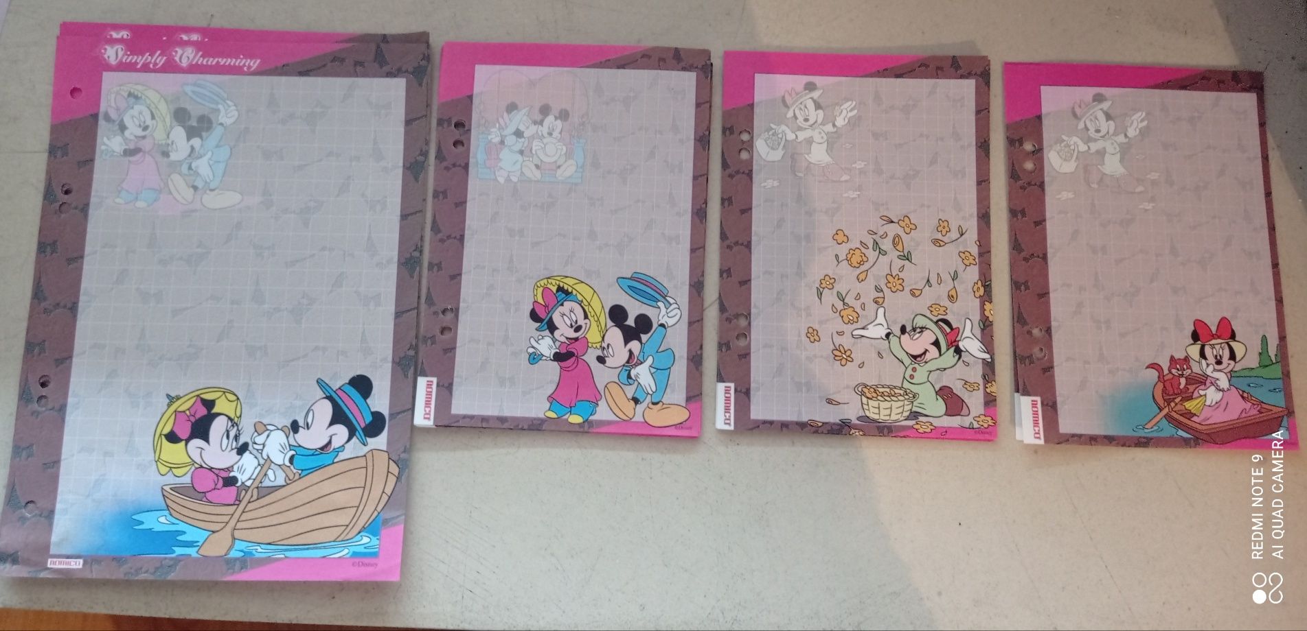 Karteczki do segregatora Disneya Myszka Miki