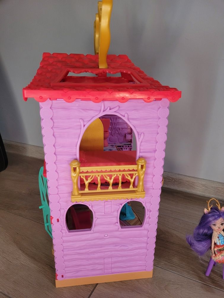 Domek Enchantimals lalka zwierzatko