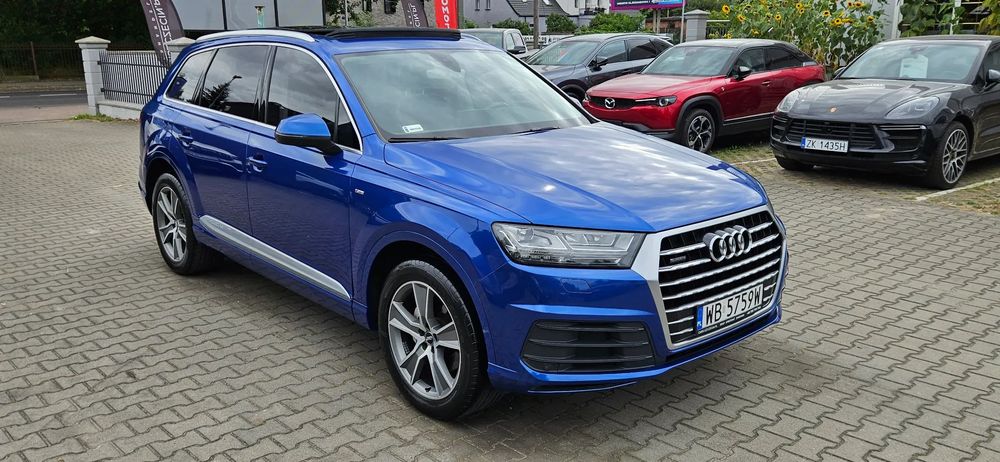 Audi Q7 Salon Polska! Vat23! Bezwypadkowy! S Line! Gwarancja! Panorama