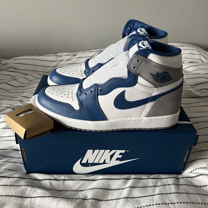 Buty Jordan 1 High True Blue - rozmiar 43