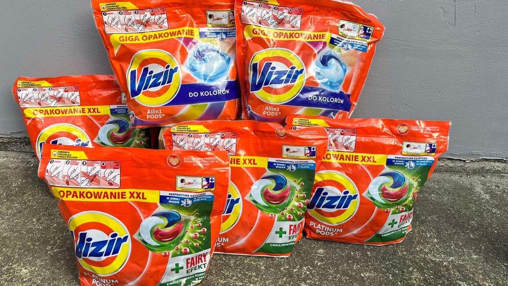 Kapsułki vizir fairy 44,50,60 szt