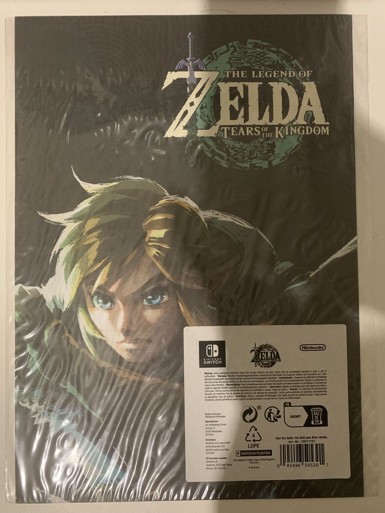 Zelda Tears of the Kingdom - Poster