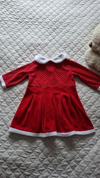 Sukienka Mikołajki Mikołaj Święta