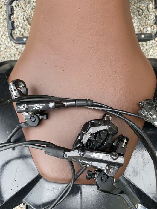 Hamulce shimano deore xt dh fr enduro