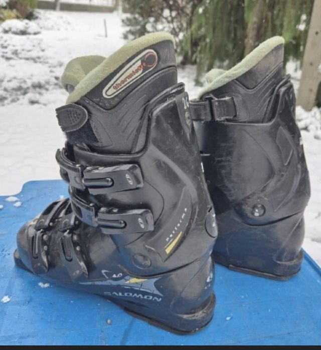 Buty narciarskie Salomon, rozmiar buta 40, długość skorupy 307mm, dług