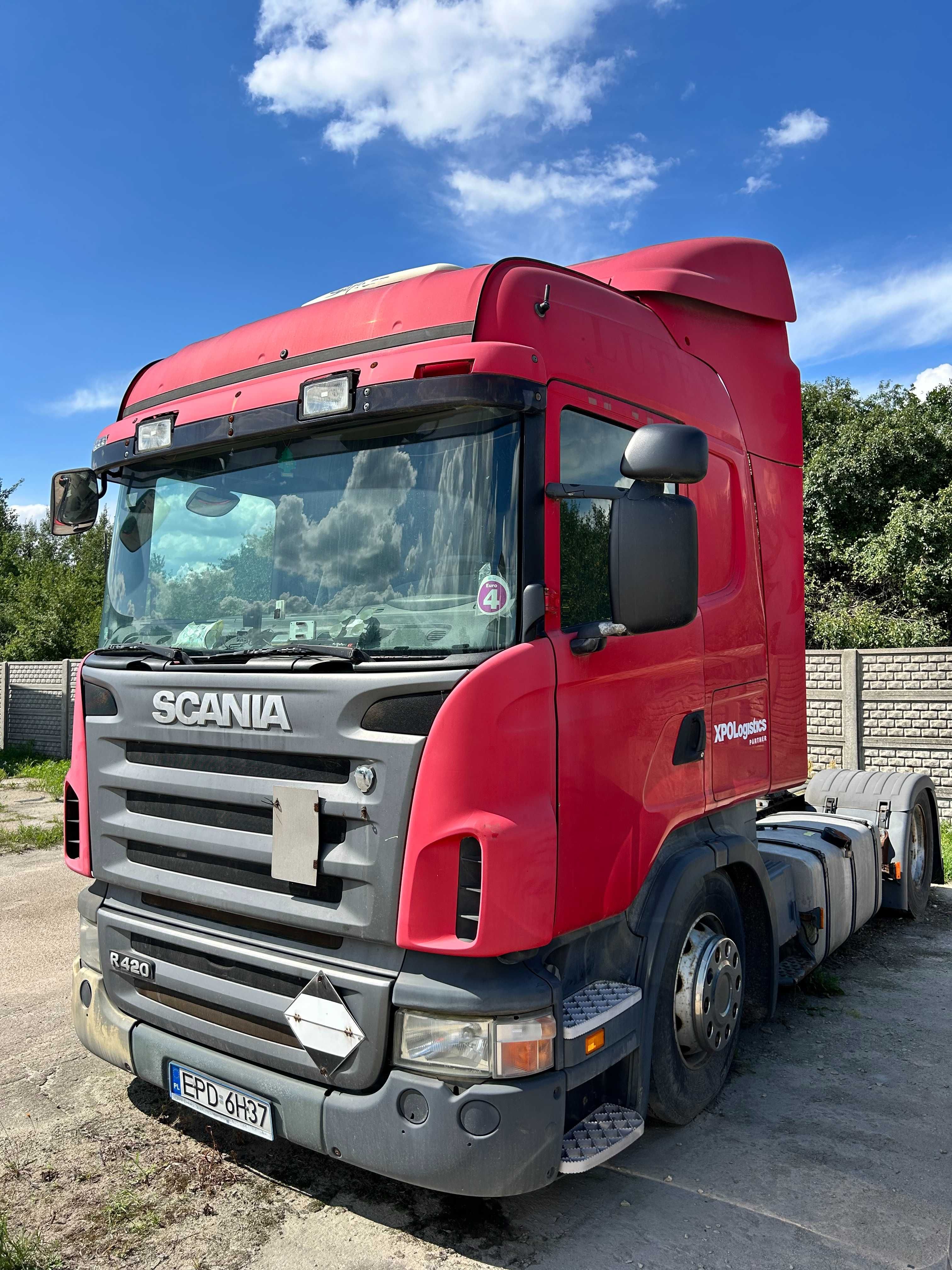 Syndyk sprzeda ciągnik siodłowy Scania R420 LA 4X2 MEB, rok. prod.2008