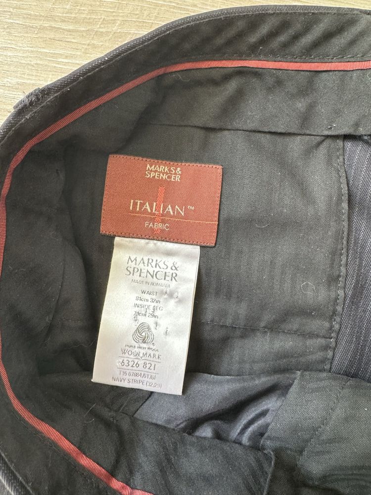 Брюки Marc&Spencer 32 розмір, slim fit